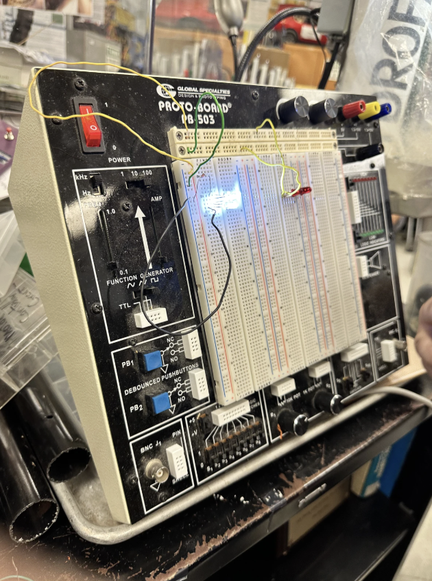 Second breadboard circuit